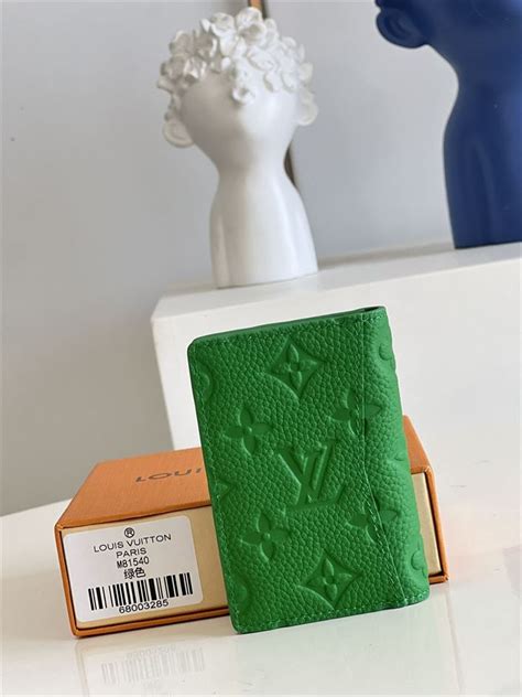 louis vuitton pocket organizer m30319 green|Pocket Organizer Monogram Taurillon Leather .